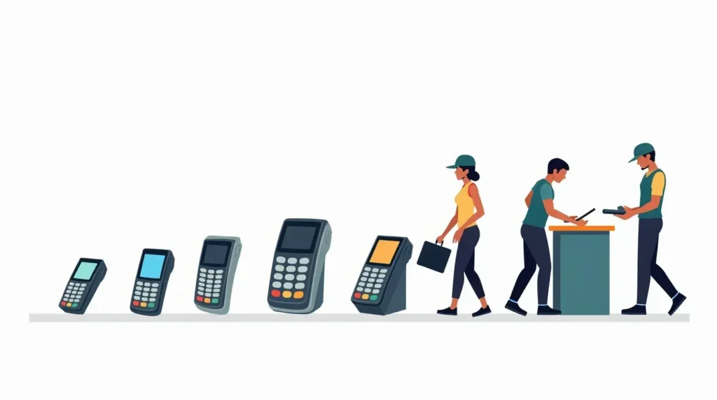 A História das Maquininhas de Cartão: Do POS ao NFC 6 maquininha cartão história