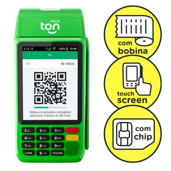 Maquininha ton T3 Smart Pro