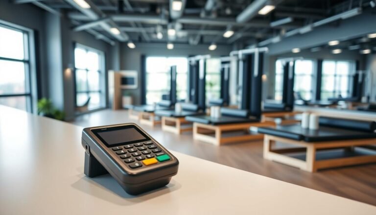 Maquininha para academias e estúdios de pilates