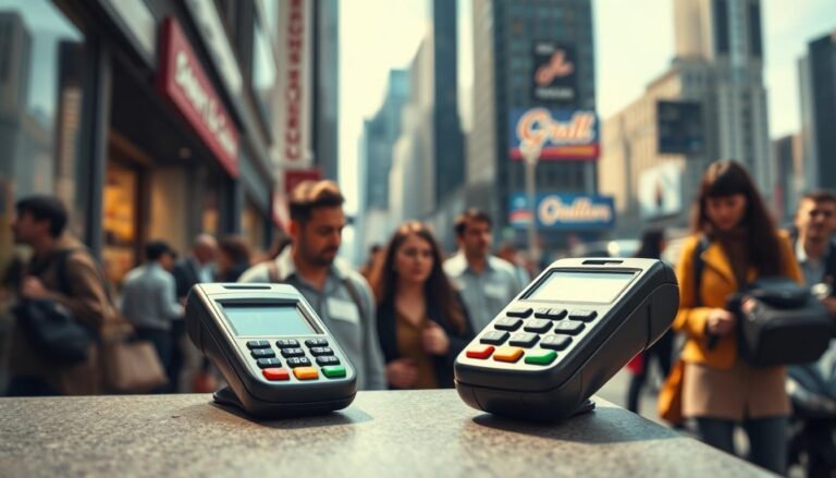 maquininhas e a taxa de inadimplencia de clientes