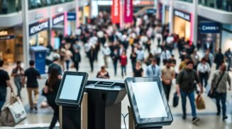maquininhas para ambientes de alto fluxo